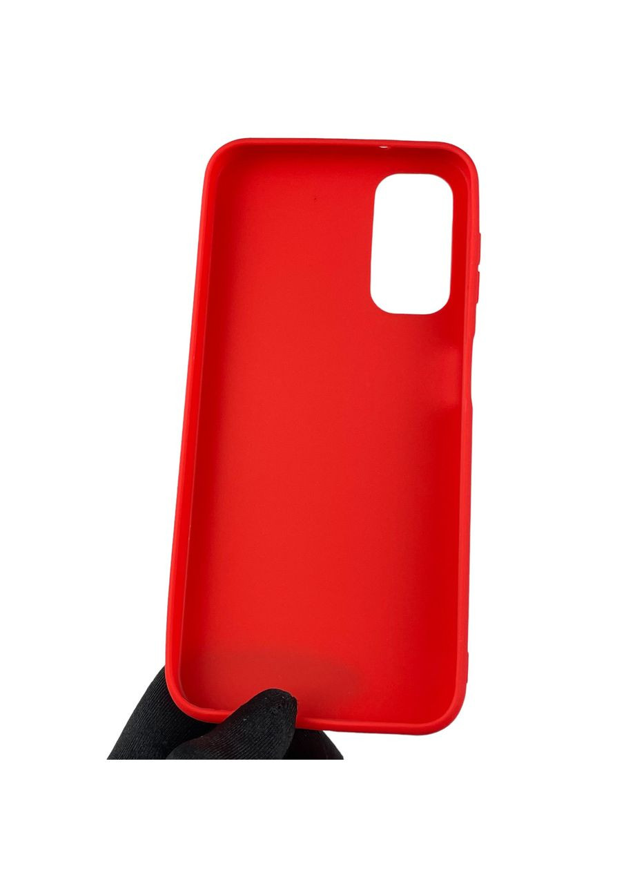 Чехол для Galaxy A14 5G SM-A146 однотонный матовый силиконовый на самсунг а14 красный Samsung (366023046)
