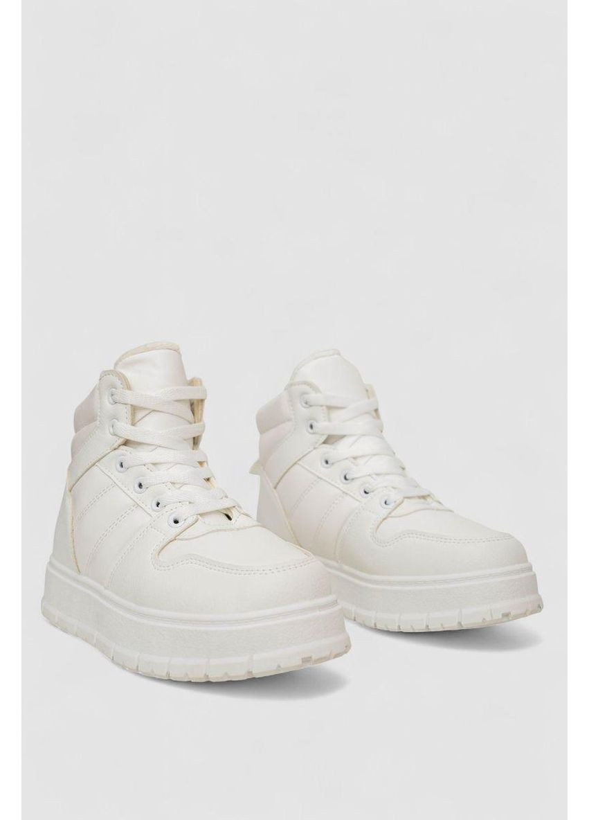 Кроссовки женские зимние, 248RBL2 No Brand белые (366893108)