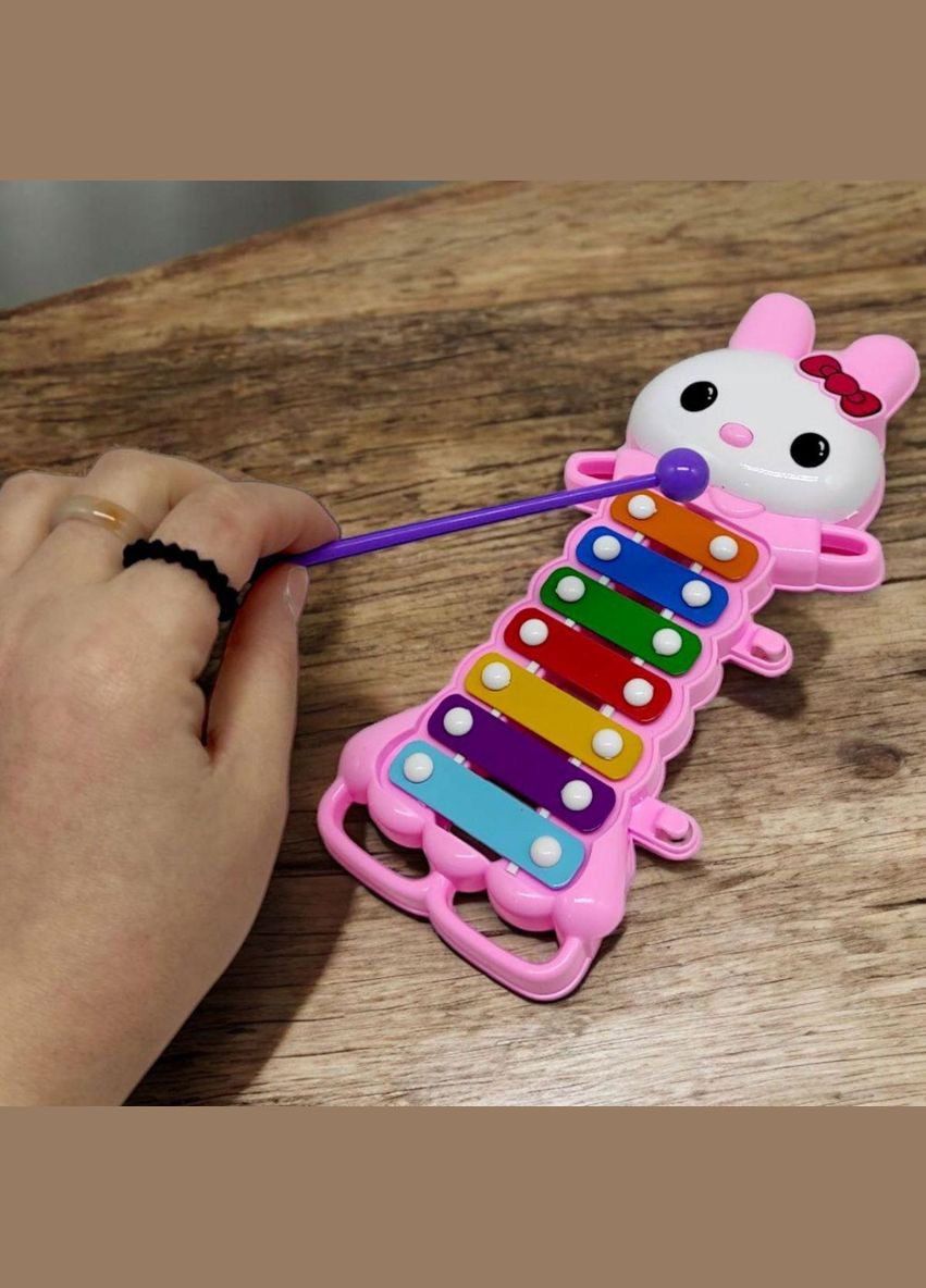 Игрушка Ксилофон детский, 7 тонов, палочка (микс цветов) (8860AB) MIC (362422284)