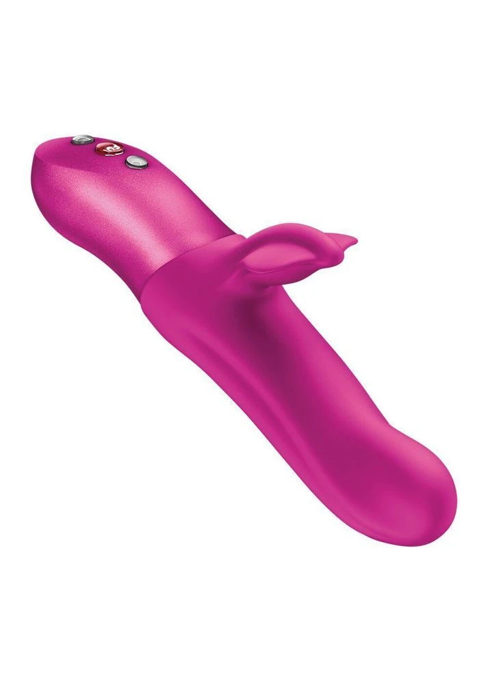 Пульсатор з вібрацією кліторального відростка Fun Factory BI STRONIC FUSION Magenta (м'яте паковання!!!) No Brand (398307138)