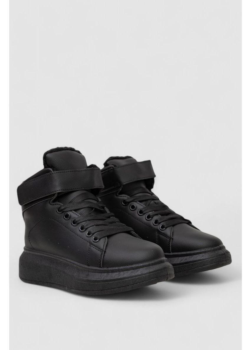 Кросівки жіночі зимові на хутрі Sport Line чорні зими (363208345)