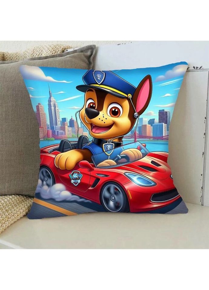 Подушка 3D Щенячий Патруль №1 4271_E 17776 50х50 см FlexDress (336147908)