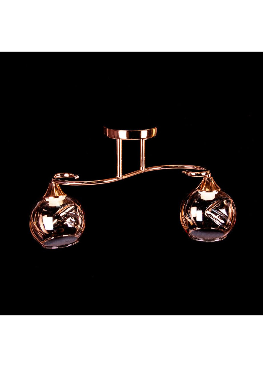 Люстра стельова на 2 лампочки N4711/2 FG No Brand (352229771)