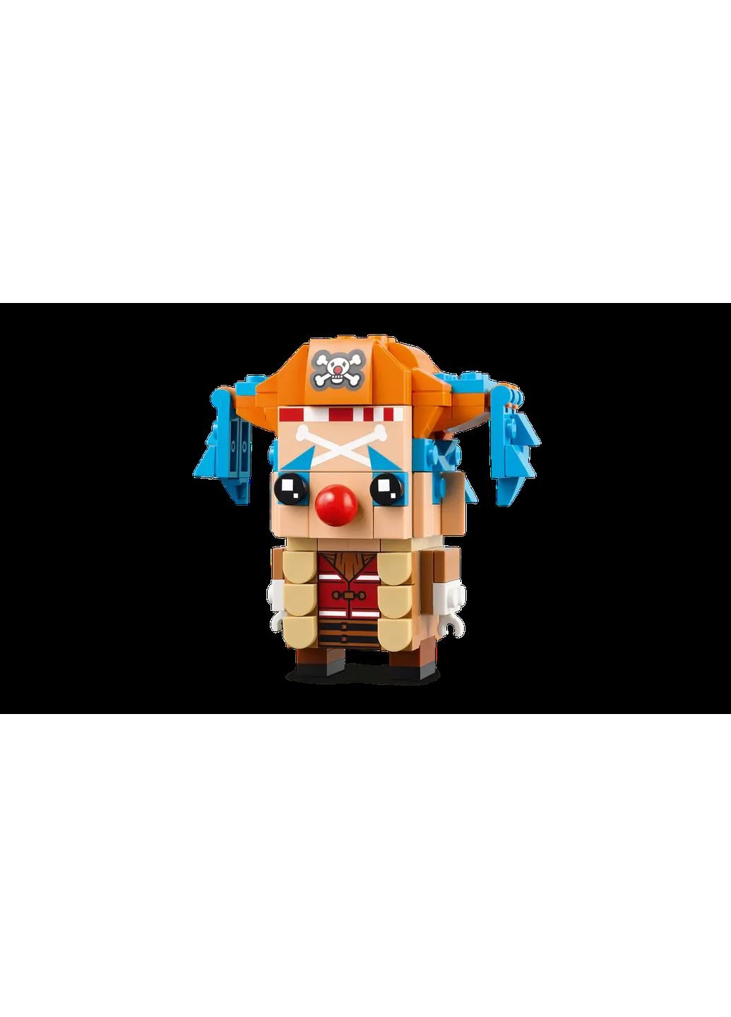Конструктор BrickHeadz 40800 One Piece Фігурка клоуна Баггі Lego (372805096)