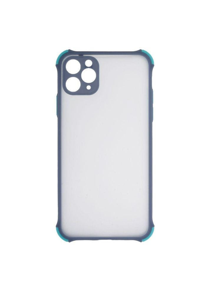 Силіконовий чохол Armor with Frame для iPhone 11 Pro Max Сірий Totu (304254364)