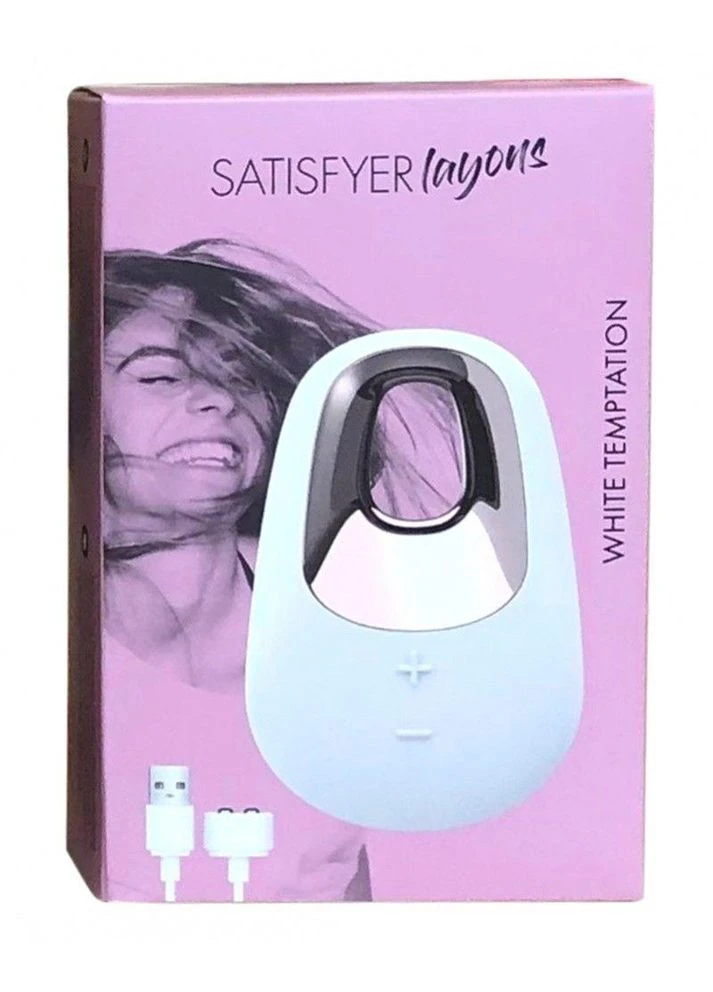 Мини вибратор для клитора Lay-On White Temptation INTERSHOP Satisfyer (341303546)