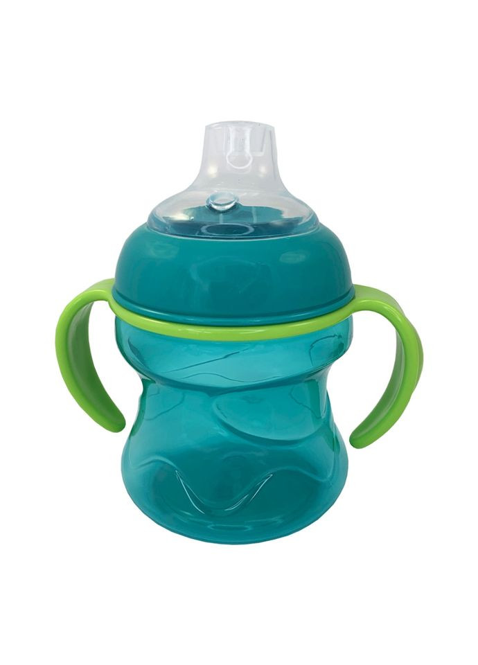 Поїльник з силіконовим носиком MGZ-0304(Turquoise) 200 мл Megazayka (330639916)