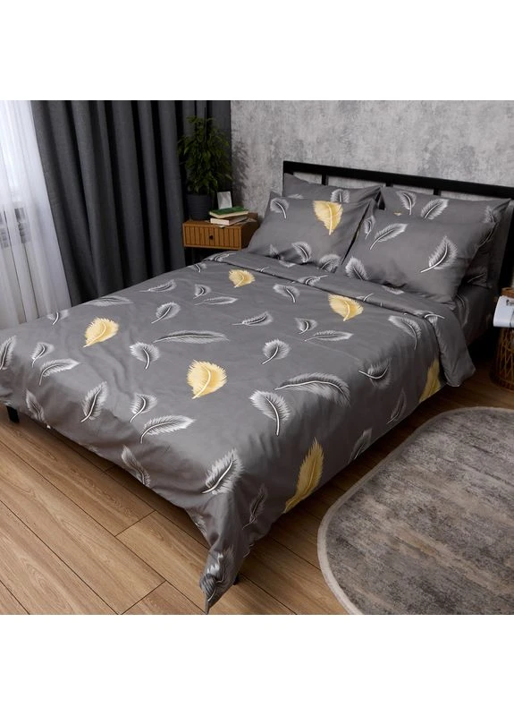 Комплект постельного белья Микросатин Premium King Size 220x240 наволочки 4х70х70 (MS-820016314) Moon&Star Soft Gold (400237814)