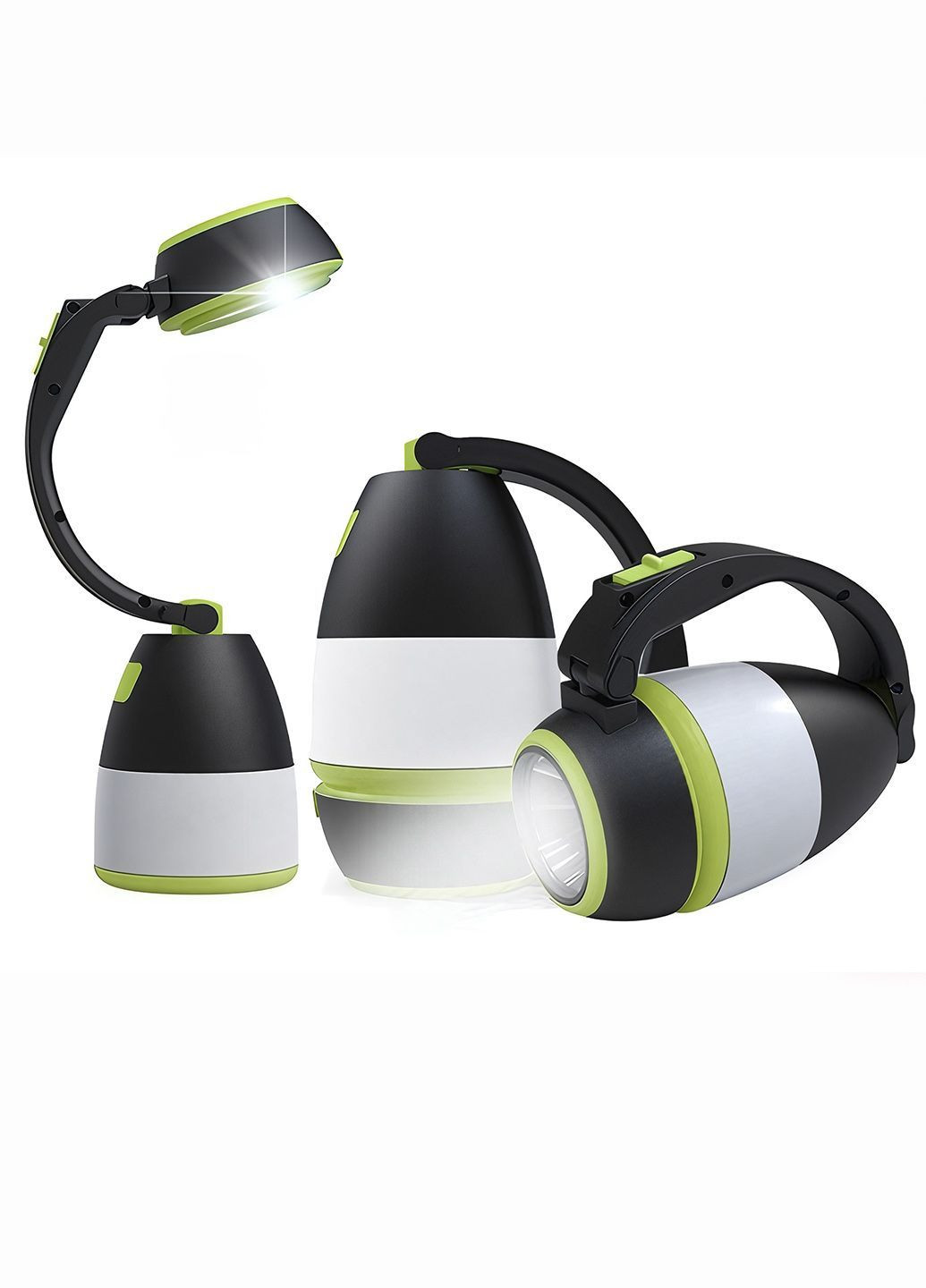 Кемпинг фонарик трансформатор Solar 3 в 1 с функцией powerbank светодиодный фонарь 500 люмен Good Idea (364925200)