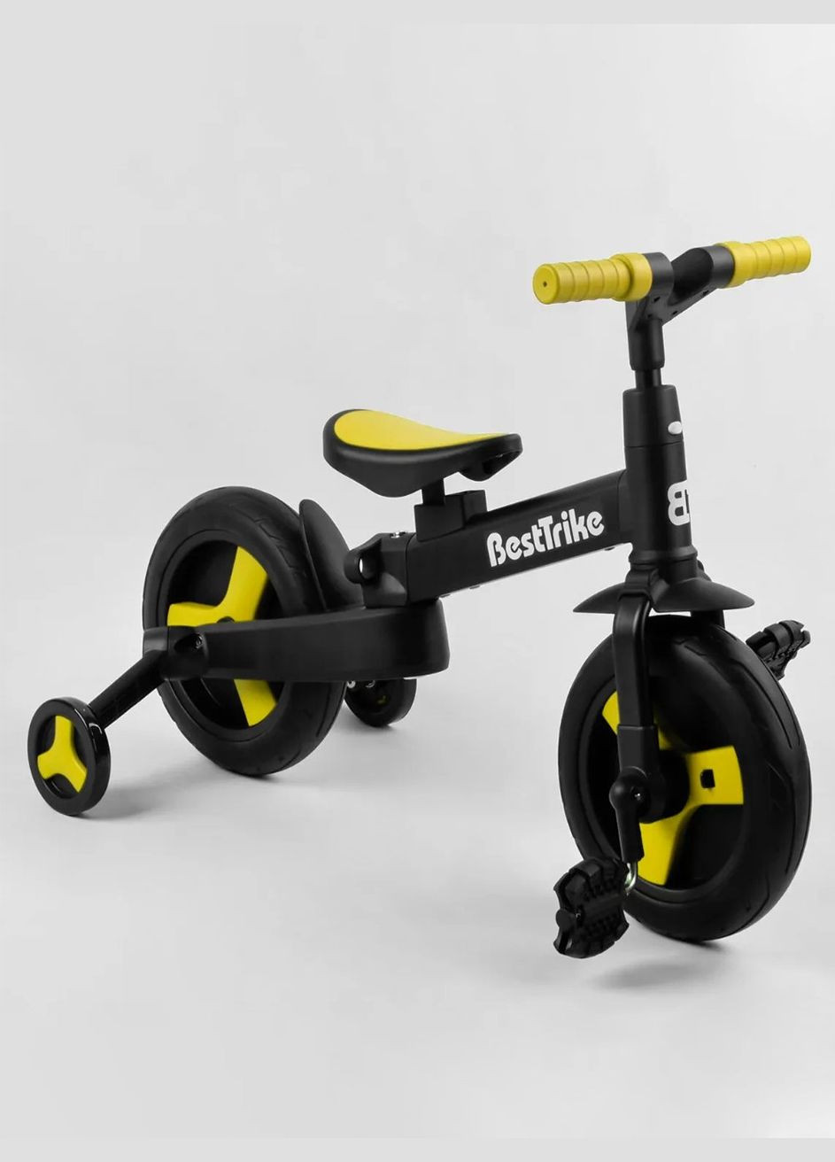 Велосипед-трансформер цвет черно-желтый ЦБ-00215548 Best Trike (282925319)