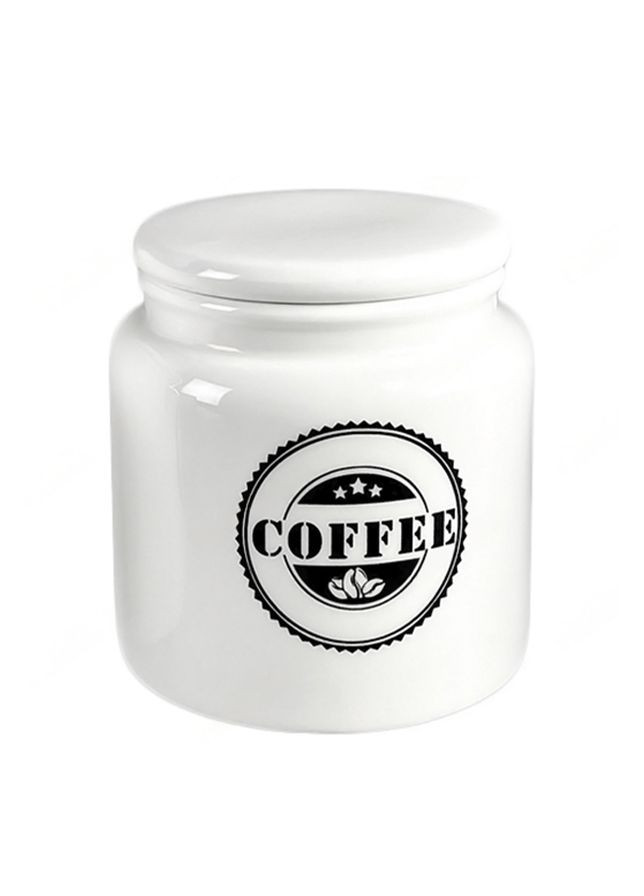 Банка для кави "Black&White" колір різнокольоровий ЦБ-00217919 No Brand (282924991)