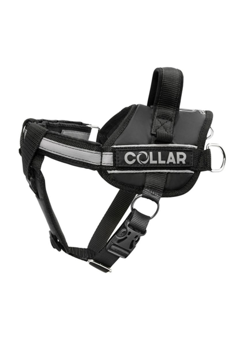 Шлей POLICE з ліхтариком В:70-100см Чорний Dog Extreme (279570069)