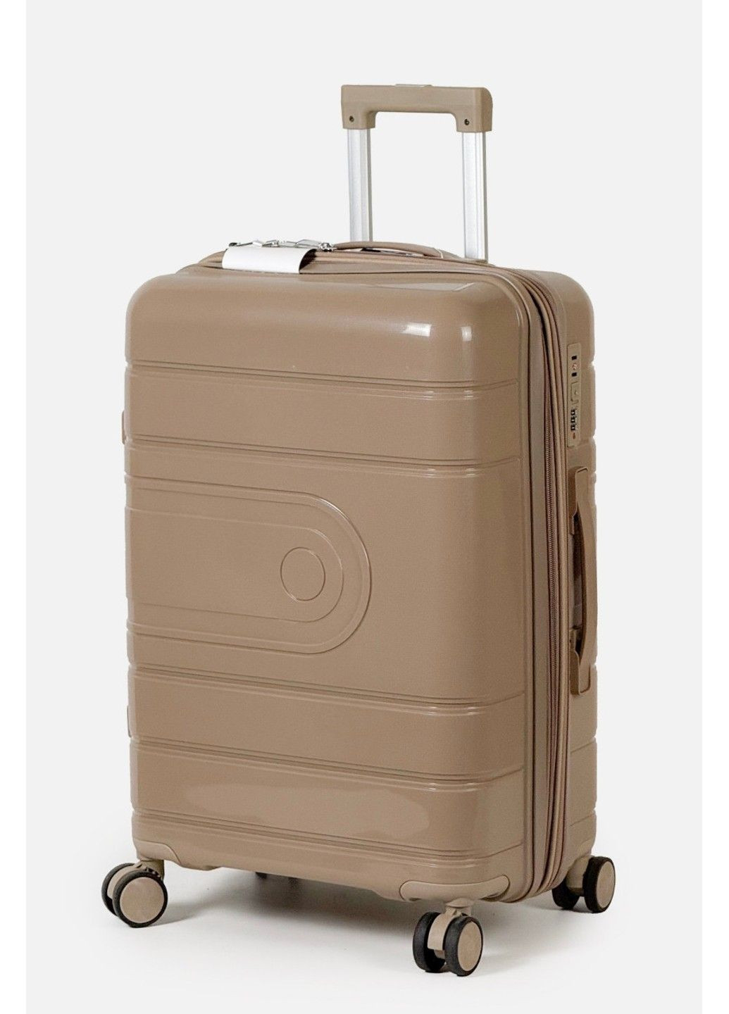 Середня пластикова валіза 606-2-KHA Tourist (354704083)