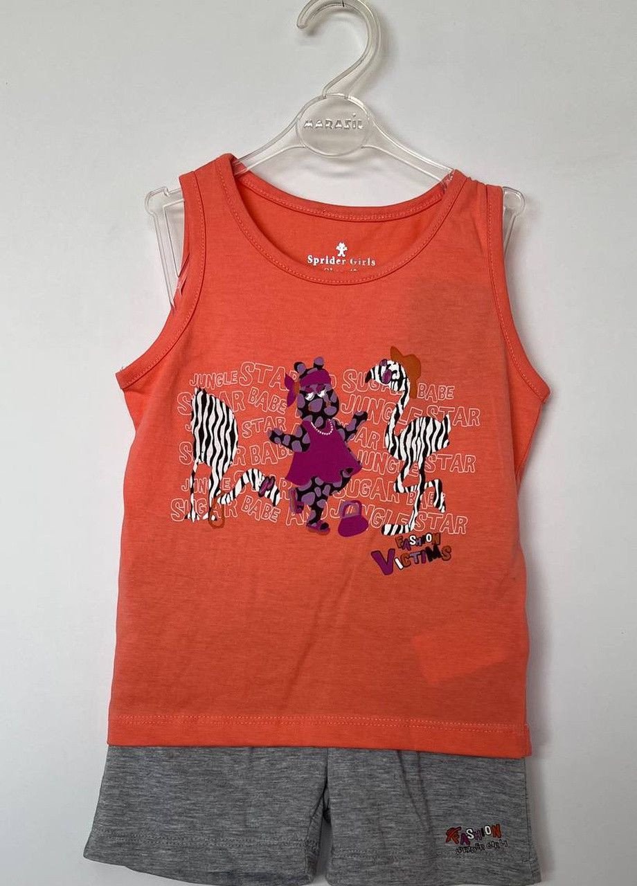 Коралловый летний костюм коралловый Sprider