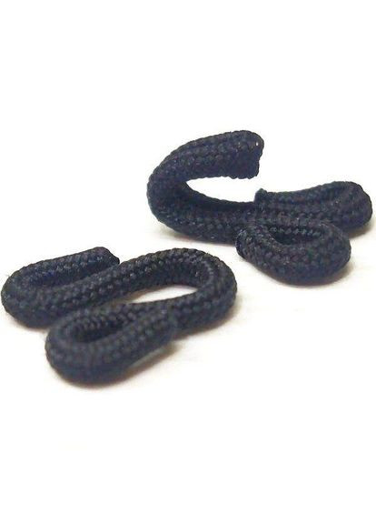 Чорний гачок # 12, покритий тканиною для одягу, шиття Крючков (354794414)