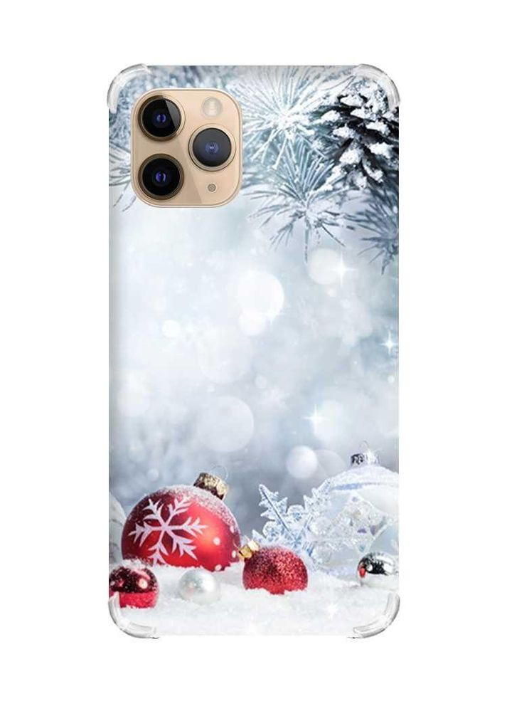 Чохол з потовщеними кутами на Apple iPhone 11 Pro (5,8):: Червоні кульки (принт 168) Creative (362965934)