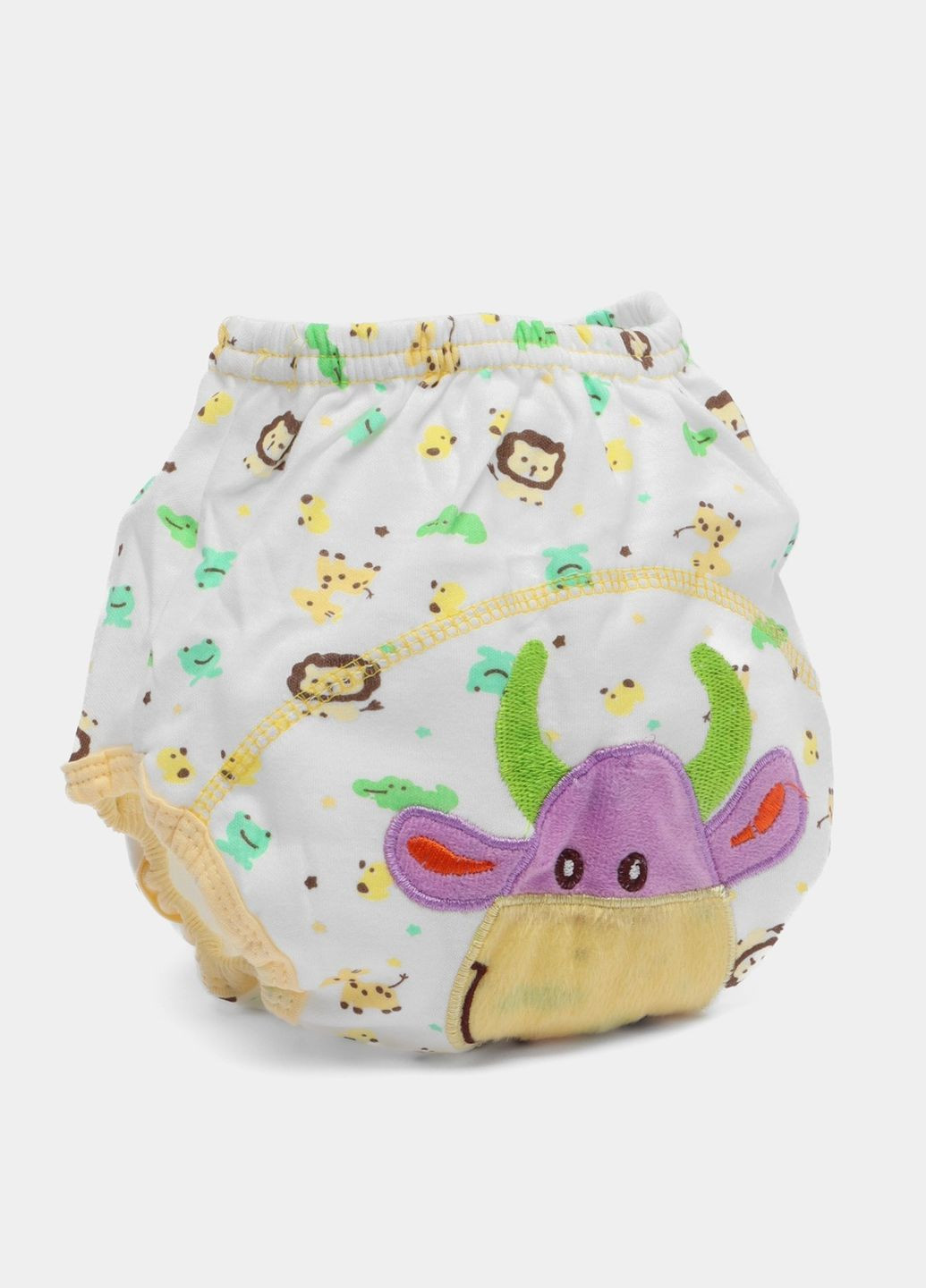 Тренировочные трусики для приучения к горшку Многоразовые трусики детские 7-11 кг S/80 с бычком LELUNO (314706813)