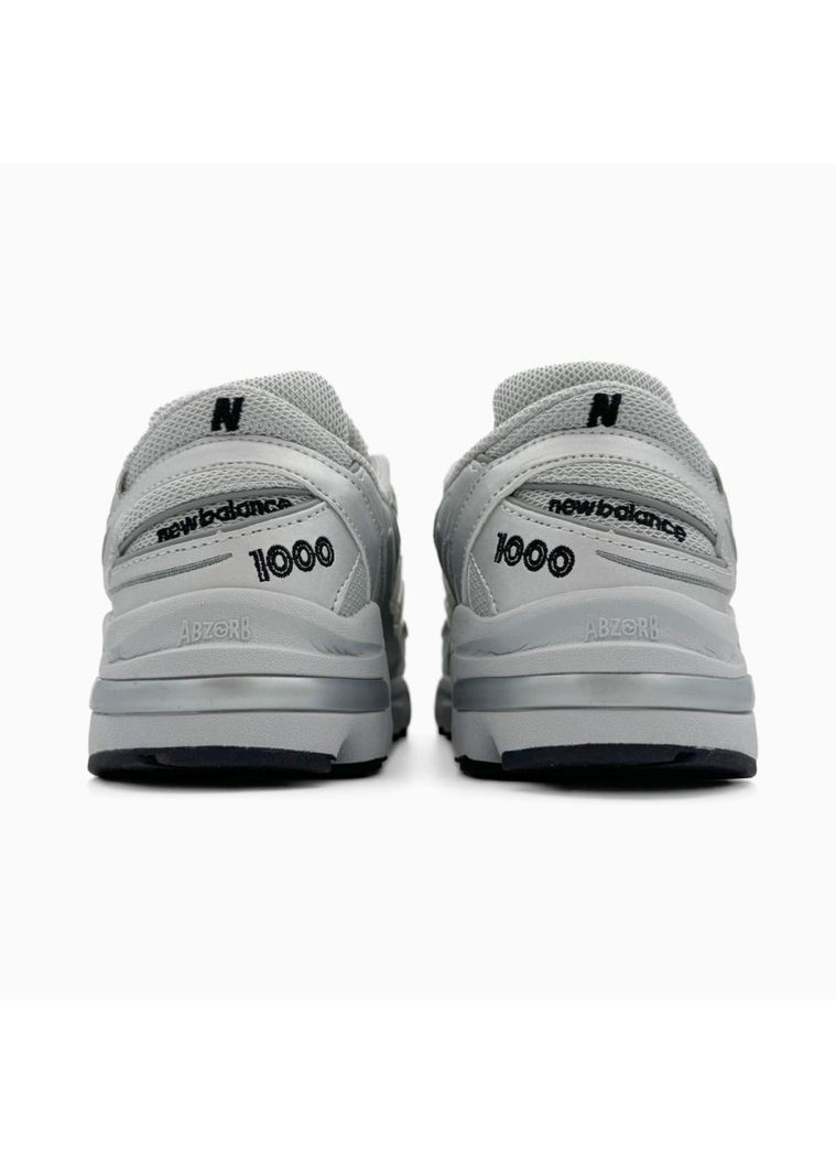 Комбіновані Осінні кросівки чоловічі new balance 1000 silver нью беланс 1000 No Brand
