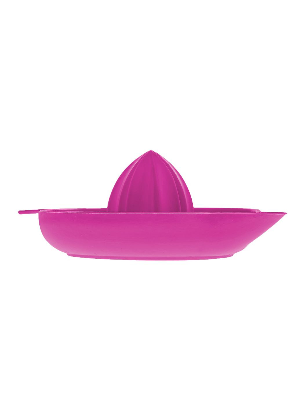 Прес соковитискач ручний для цитрусових 200 мл Темно-рожевий Kitchette (301037950)