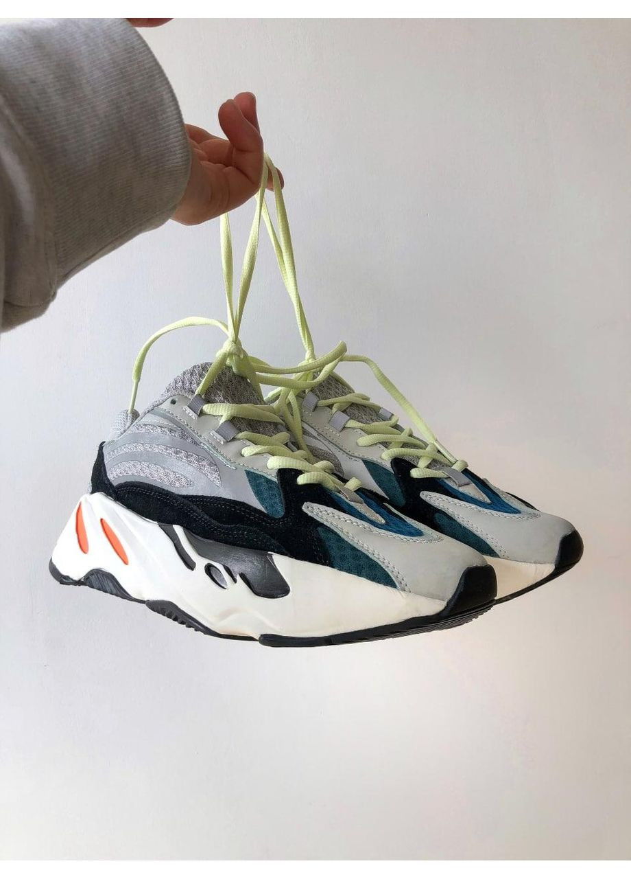 Комбіновані Осінні кросівки чоловічі adidas yeezy 700 wave runner адідас ізі буст No Brand
