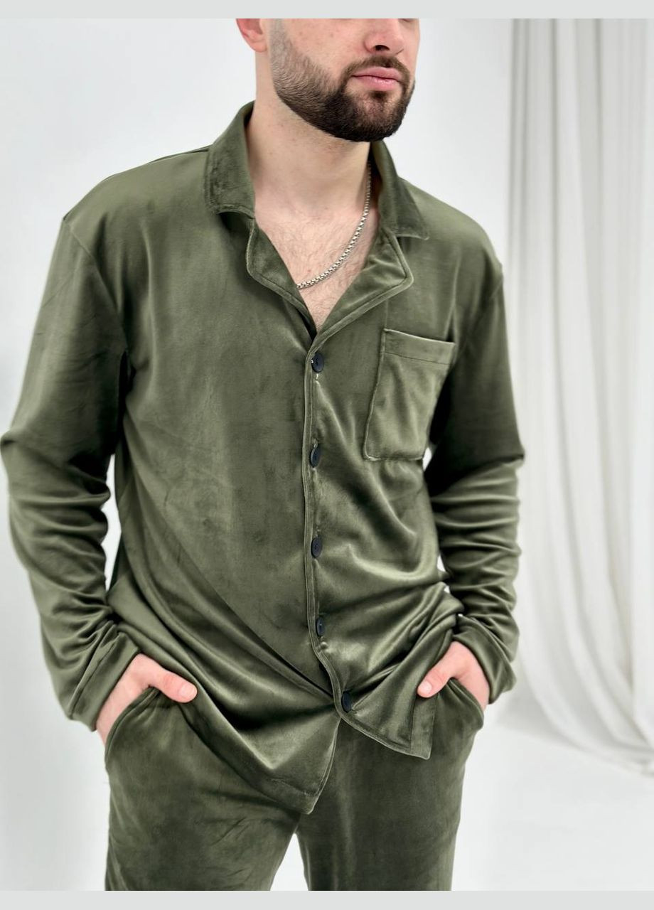 Піжама чоловіча домашній костюм No Brand (311505161)