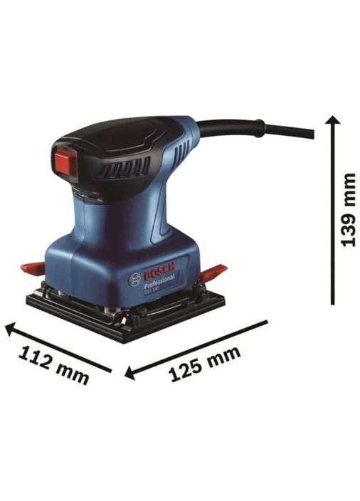 Шліфмашина вібраційна GSS 140 A (0.601.2A8.021) Bosch (322906943)