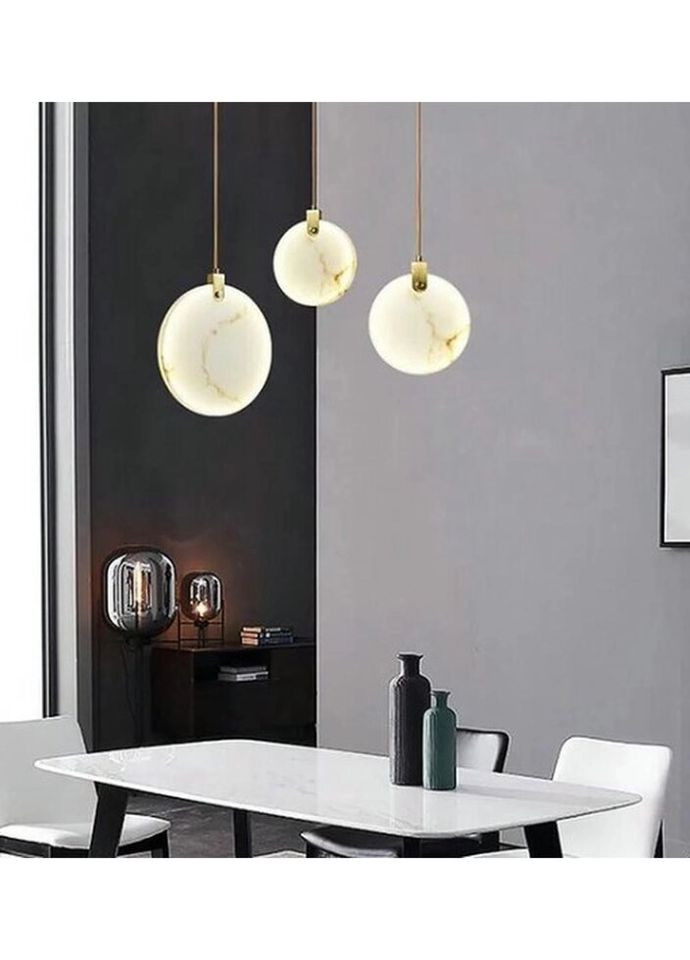 Люстра светодиодная подвесная LED светильник для квартиры на потолок лэд 26626 Латунь 30-150х10х25 см. Sunnysky (335975782)