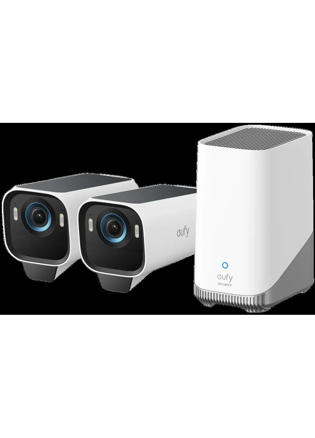 Комплект камер IP S3 Pro - 2-Cam Kit + HomeBase 3 (Чорний + Білий) Eufy (402272809)