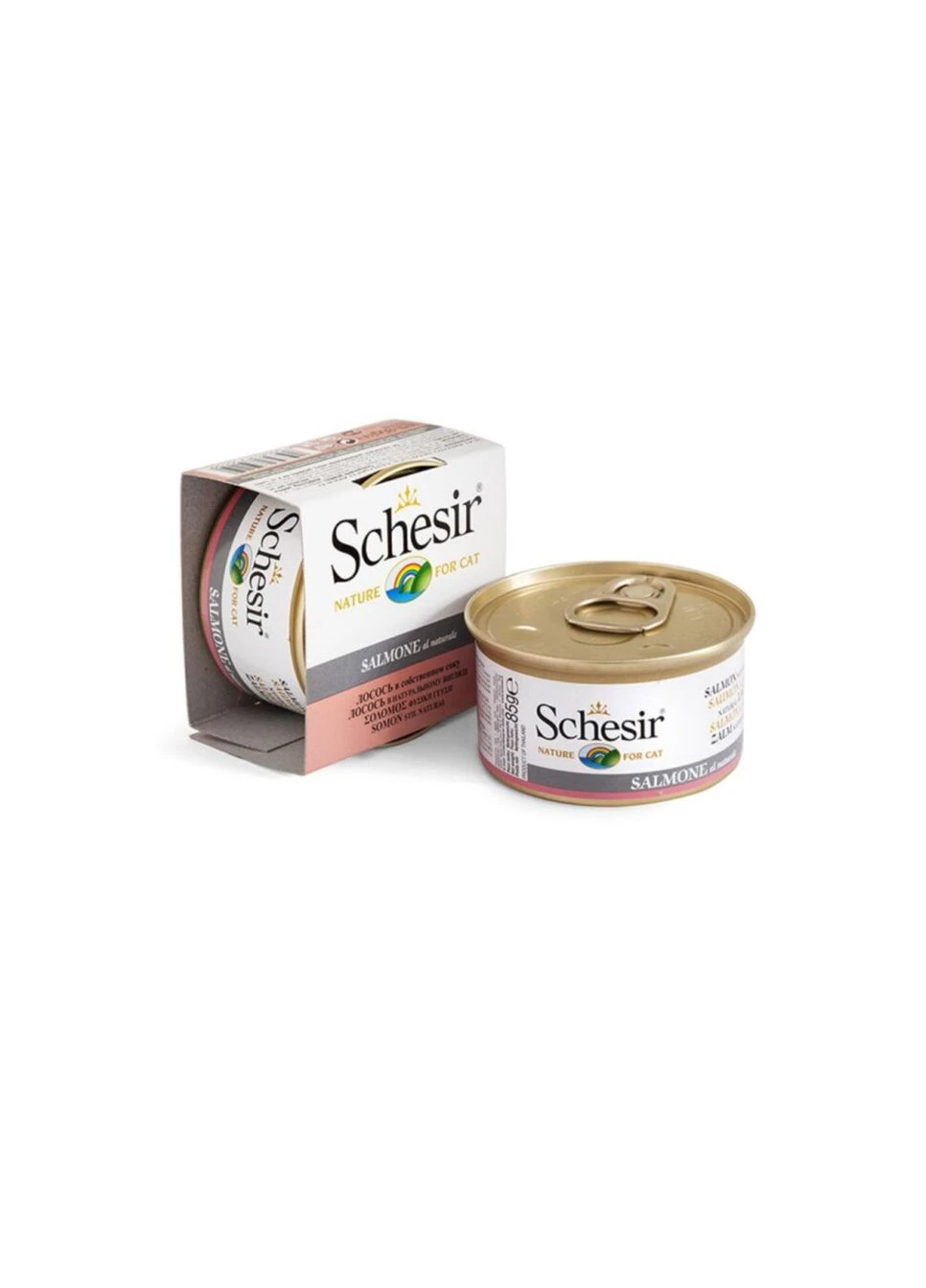 Влажный корм для котов Salmon с лосем 85 г 750150 Schesir (266274162)