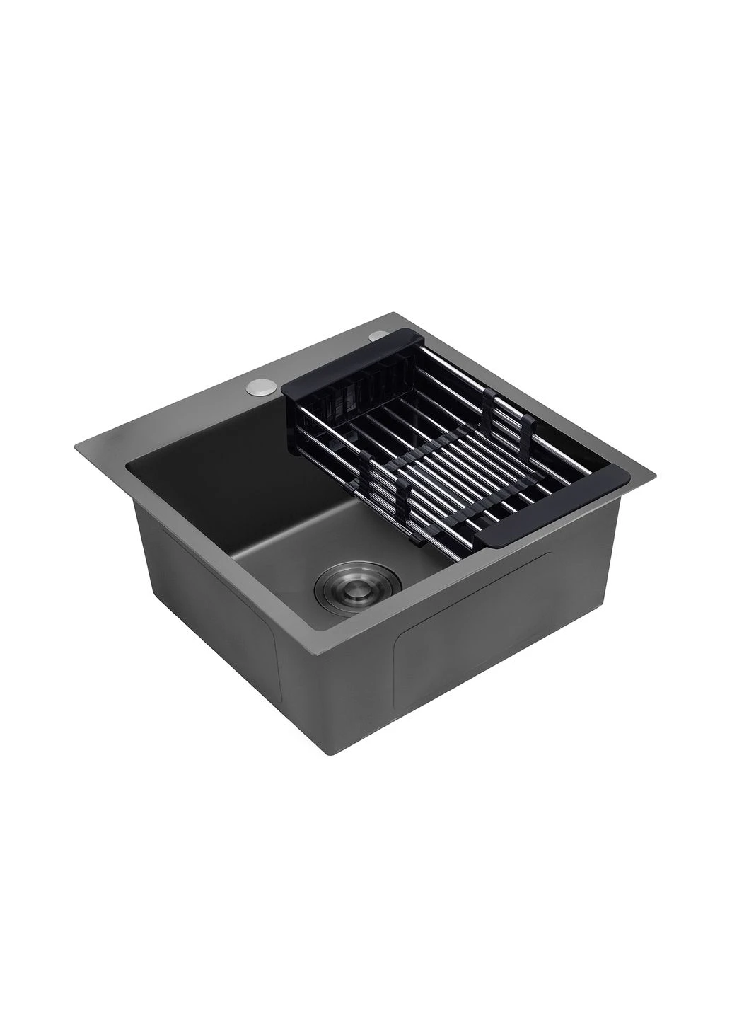 Кухонная мойка 4-в-1 (комплект) KRP Schwarze - 5050HM PVD (3.0/1.0 мм) Kroner (349512562)