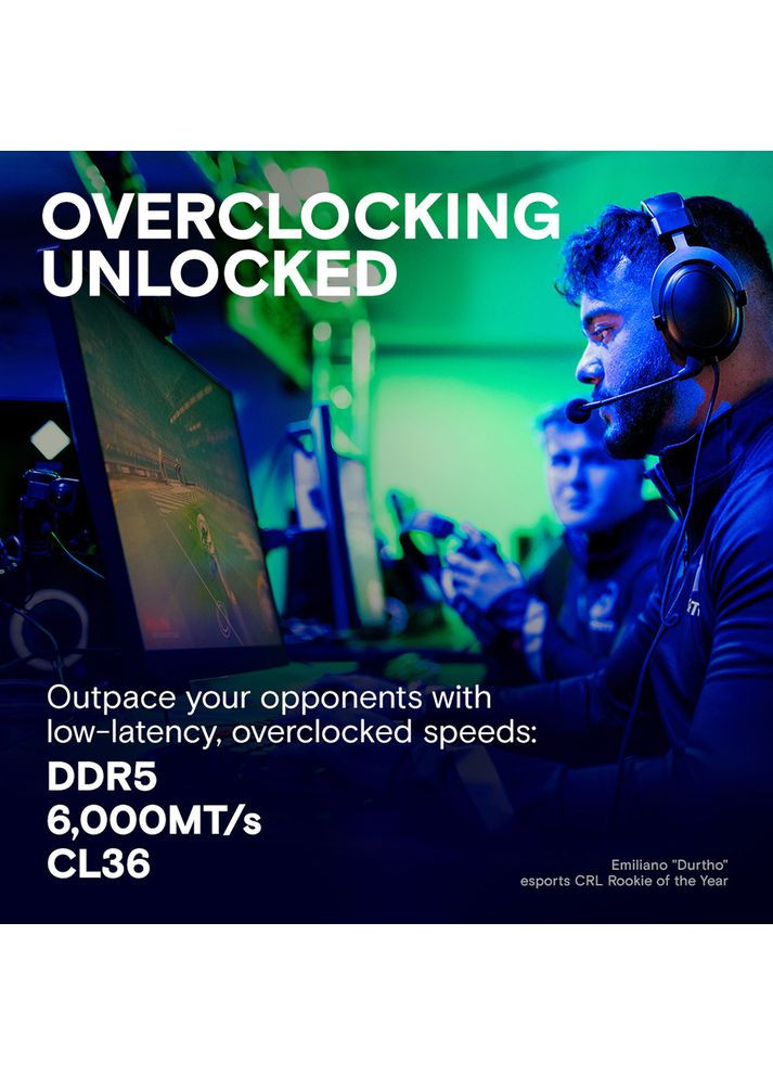 Набор Crucial DDR5 Pro Overclocking 32GB 6000 MHz (CP2K16G60C36U5B) Micron (331012508)