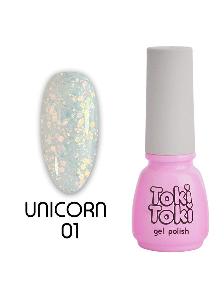 Гель-лак Toki-Toki Unicorn №001, 5ml Toki Toki (308249639)