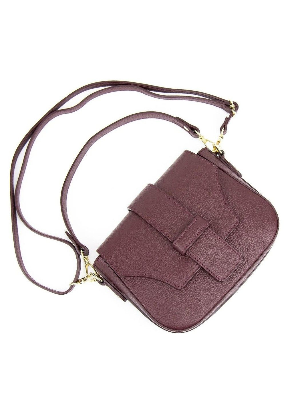 Элегантная кожаная сумочка женская кроссбоди Italy F-IT-5588BO Firenze (315688158)