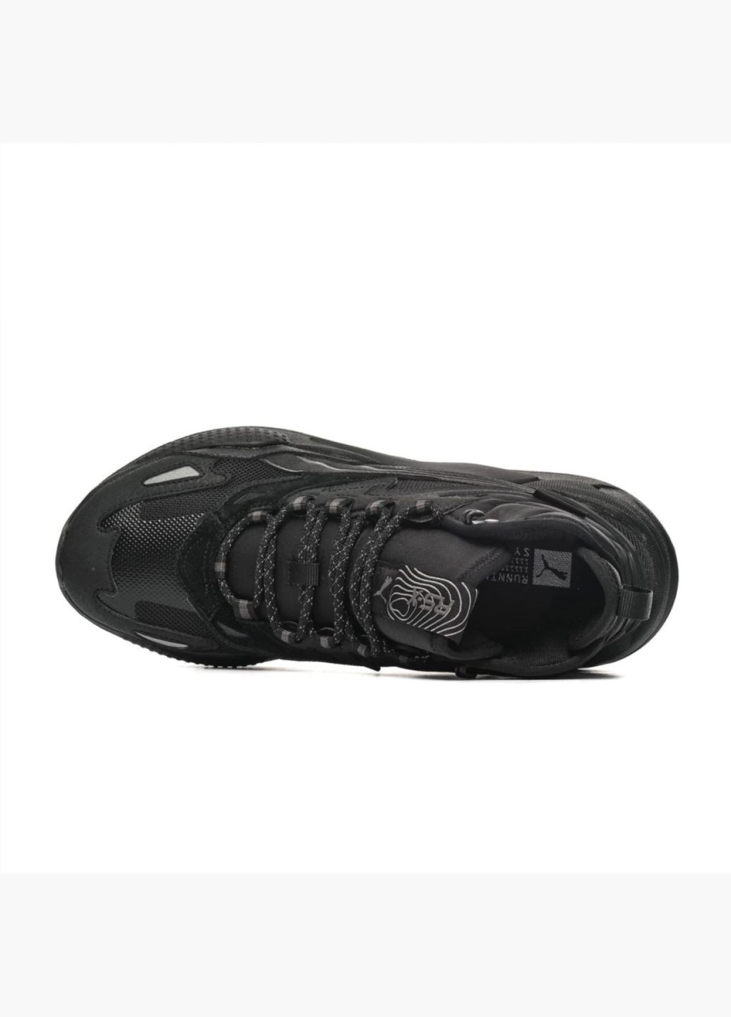Черные кроссовки мужские rs-x hi black 392718-01 Puma