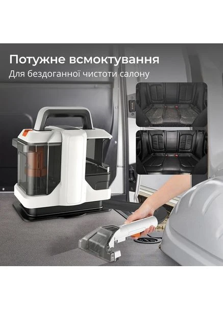Моющий пылесос DOCTOR-101 для чистки ковров, текстиля, мебели и автомобиля Hengda (387415327)