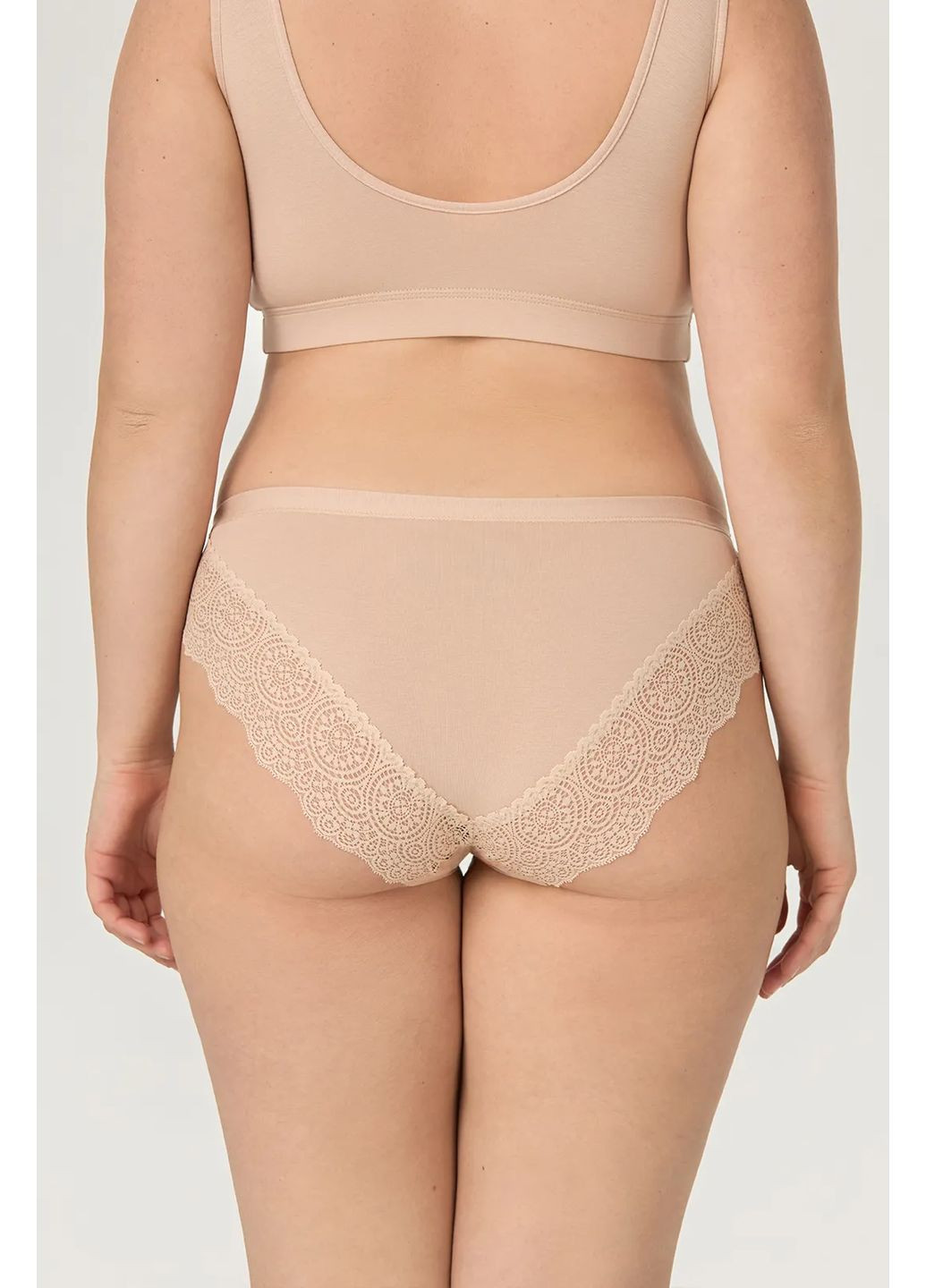 Комплект 2 шт. Труси жіночі ELVA 300/19/02 Бежевий Ellen (372185140)