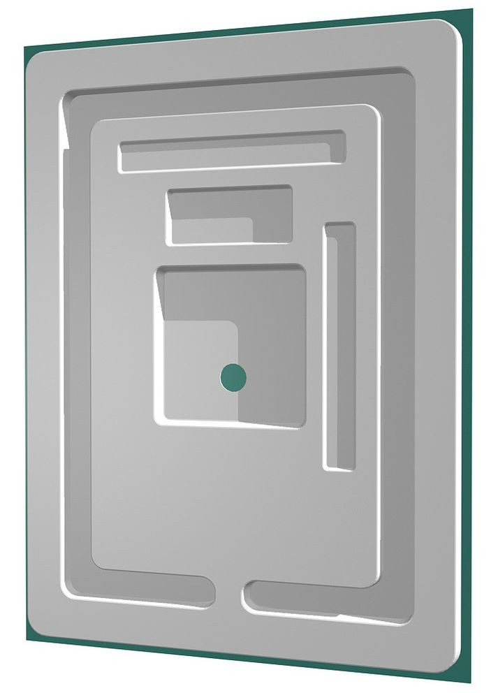 Зеркало с LED подсветкой для ванной комнаты 500х800мм AVT (329069246)