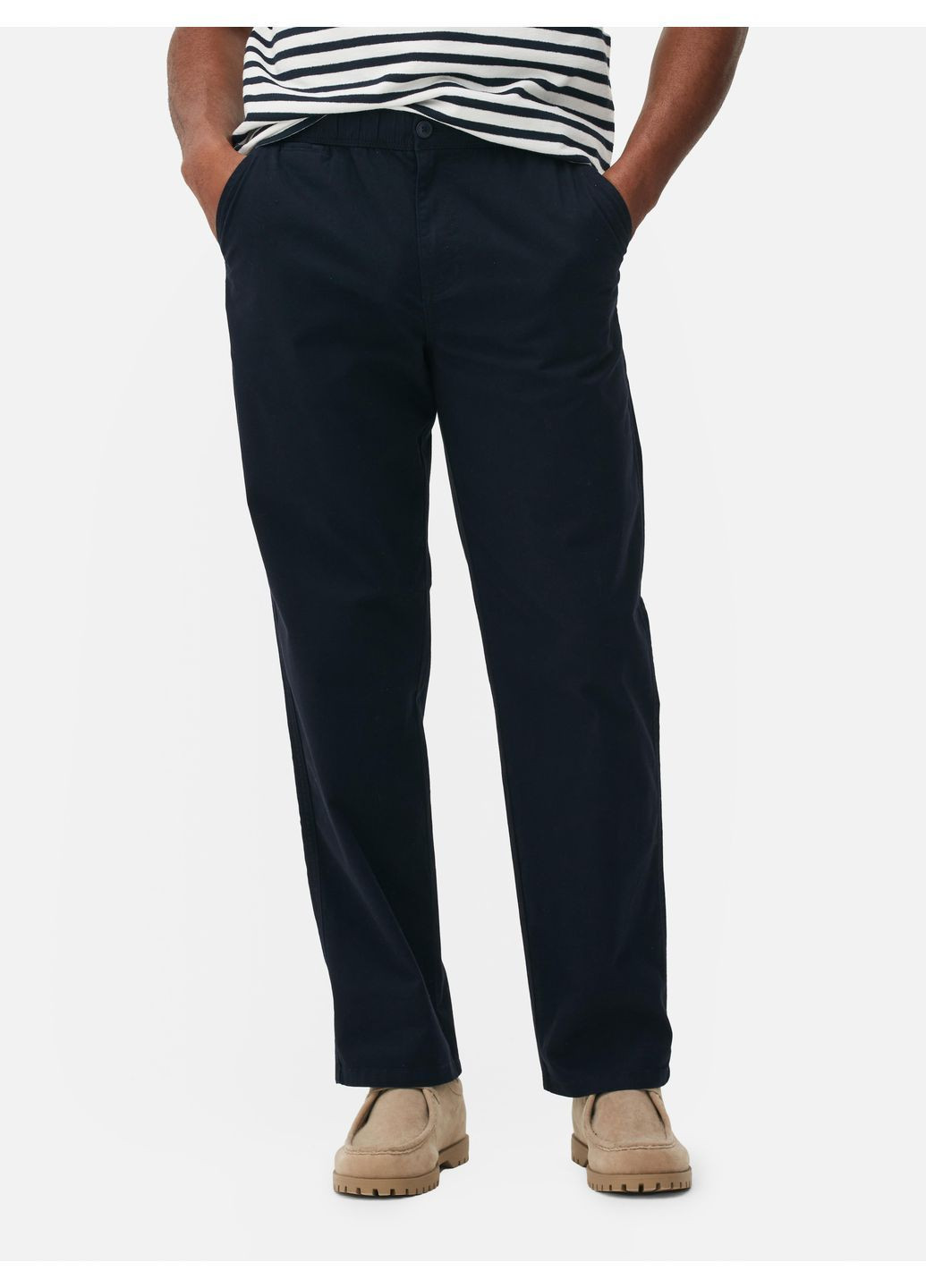 Темно-синие брюки Primark