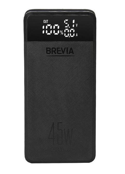 Зовнішній акумулятор 20000 mAh 45 W з дисплеєм LCD — УМБ павер банк Brevia (282001412)