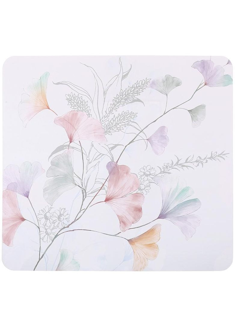 Набор сервировочных салфеток Floral 12 штук подтарельники для стола полипропиленовые плейсматы 28x30 см BonaDi (368977310)