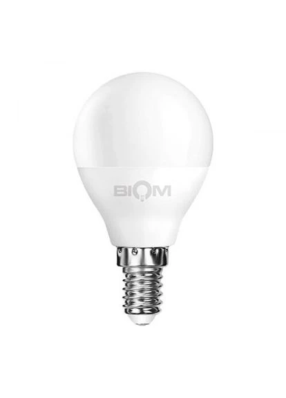 Свiтлодiодна лампа BT-546 G45 4W E14 4500К матова BIOM (315138530)