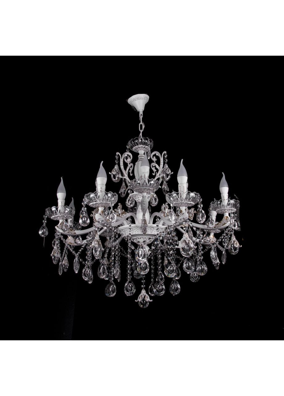 Люстра-свіча на ланцюзі на 12 лампочок N3732/8+4/ No Brand (352230271)