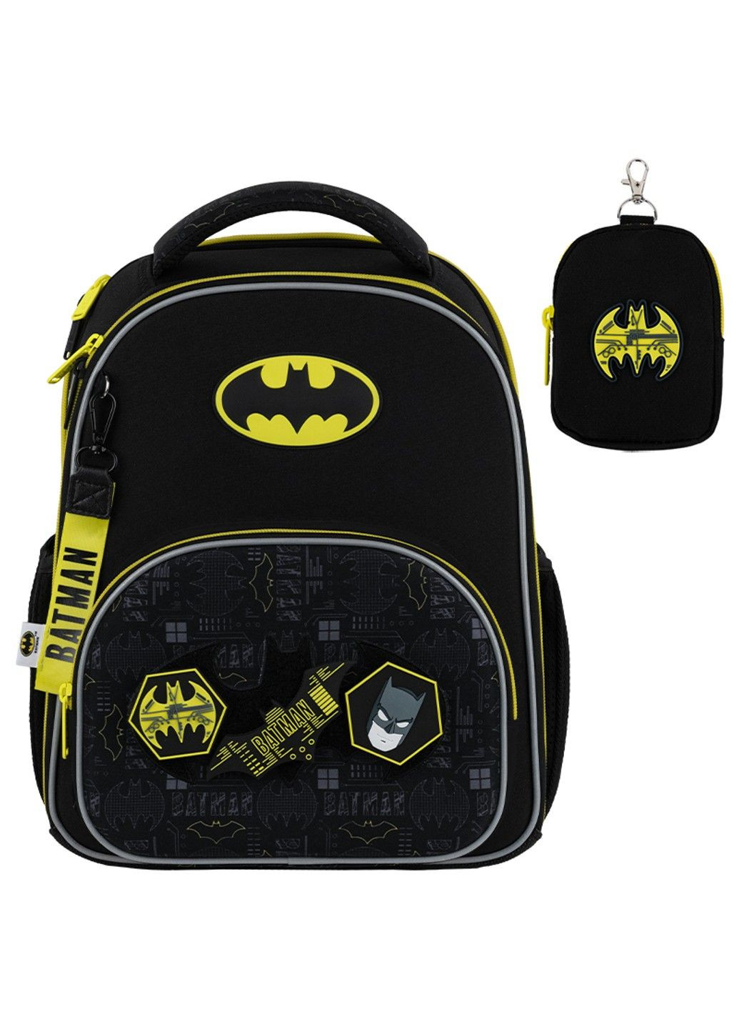 Рюкзак шкільний каркасний Education DC Батман DC25-556M Kite (360534829)