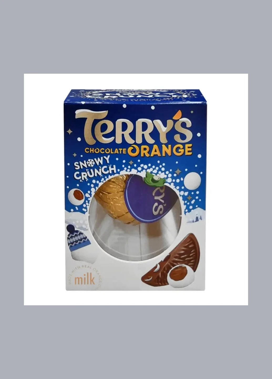 Шоколад молочний Апельсинки Chocolate Orange Milk snowy crunch 147 г Terry's (400929489)