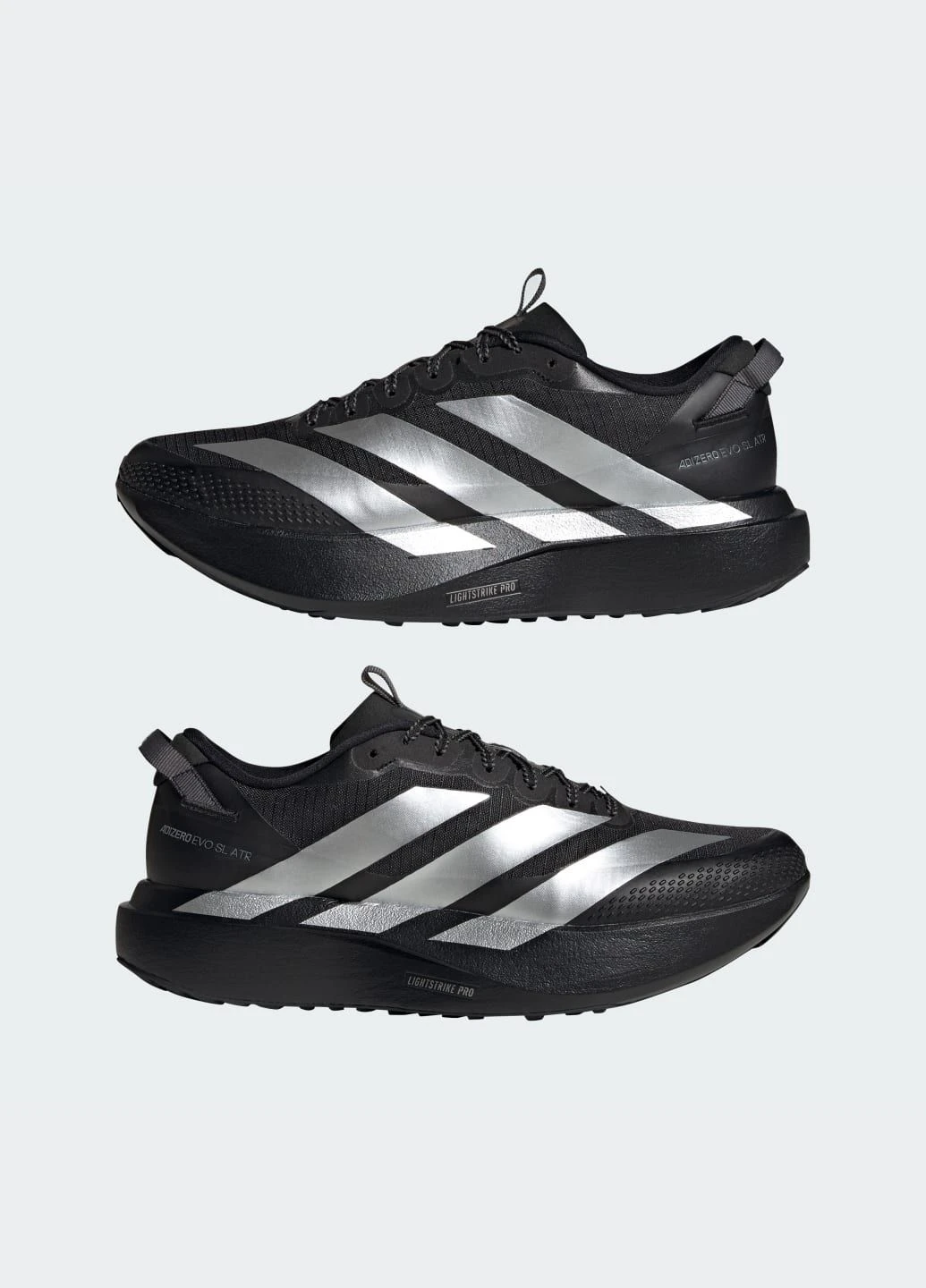 Чорні кросівки adizero evo sl atr літні adidas