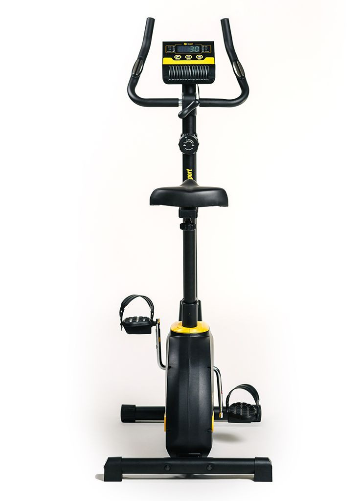 Велотренажер BS-1040 BOXER магнитный черно-желтый Besport (301538536)