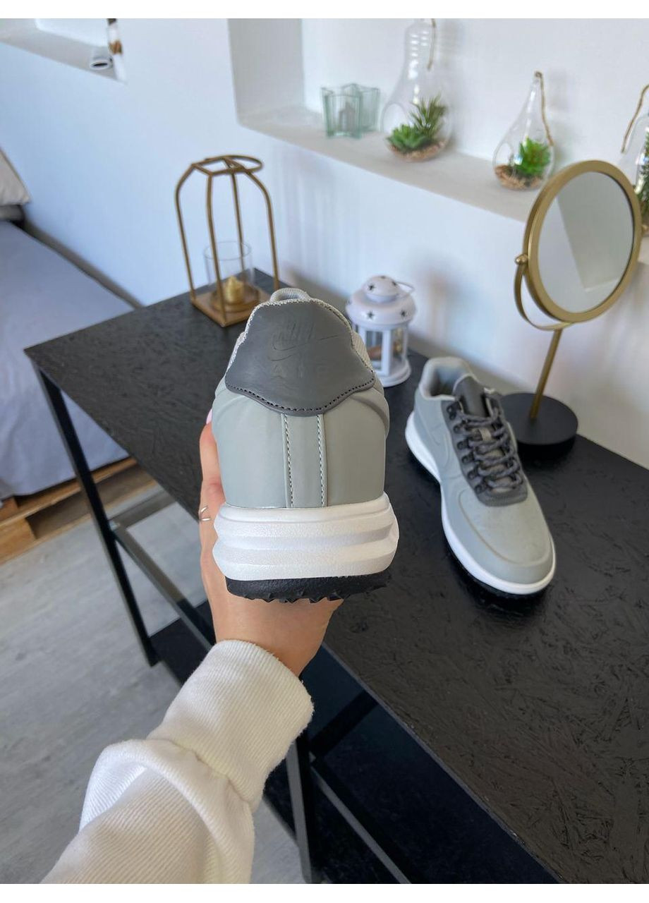 КРОСІВКИ ЖІНОЧІ NIKE LUNAR FORCE 1 DUCKBOOT LOW НАЙК ДАКБУТ No Brand білі демісезони (367170639)