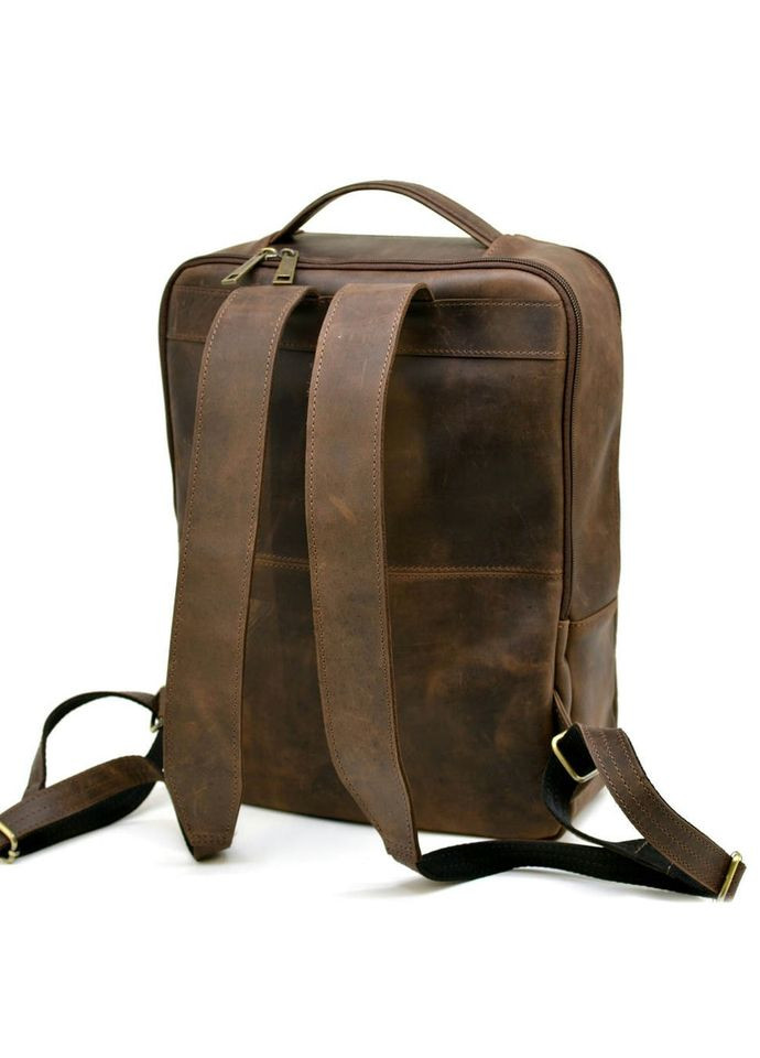 Шкіряний чоловічий для ноутбука рюкзак коричневий RC-7280-3md TARWA (306373273)
