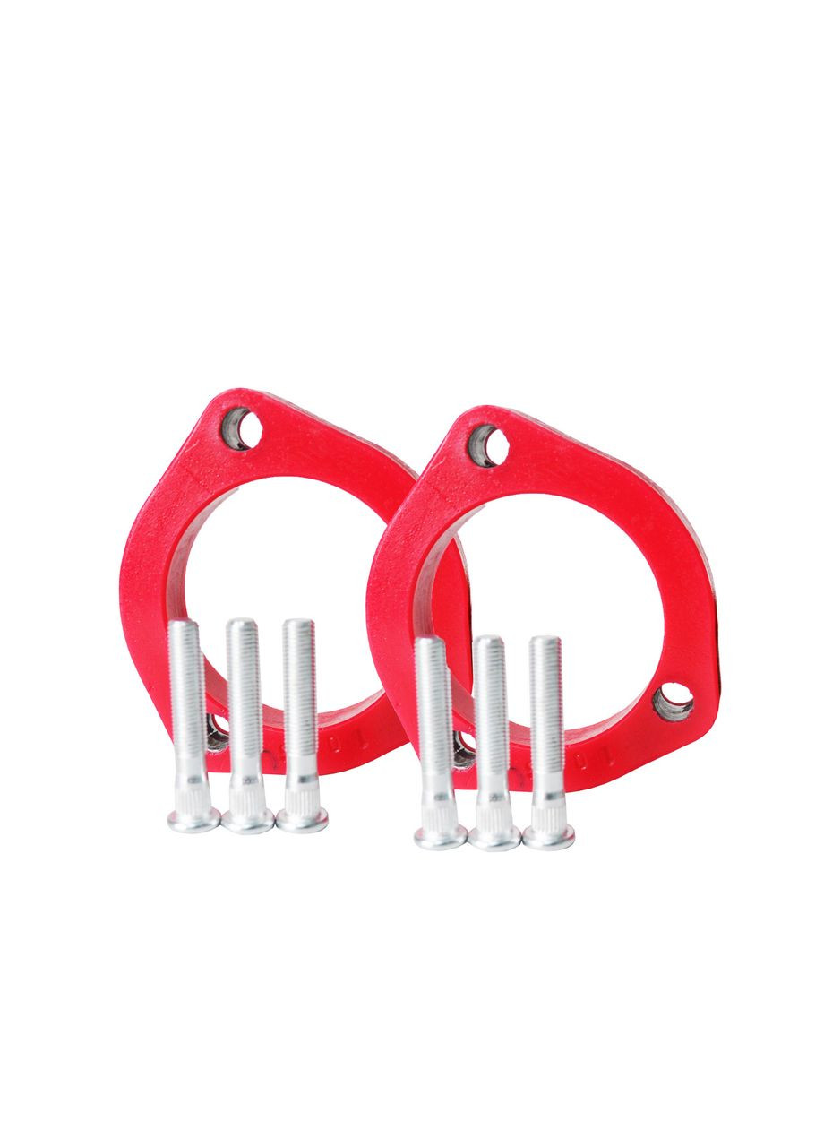 Проставки задние на верх опоры полиуретановые Toyota Highlander XU40 (2007-2013) 40 мм PolyFab (369501364)