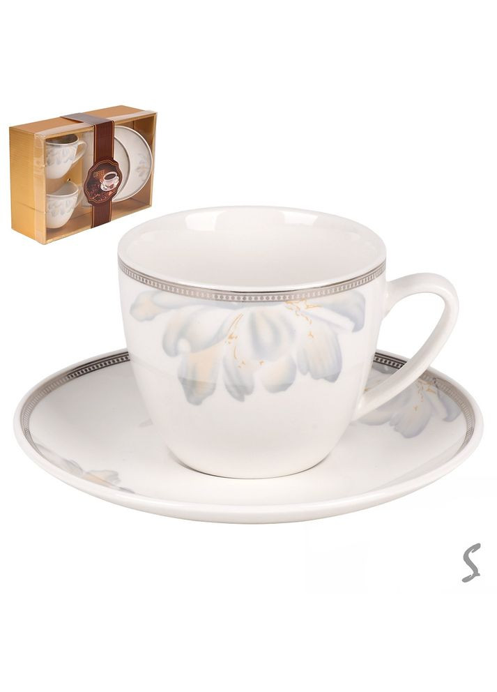 Кавовий набір "Floral" 4пр/наб 230мл Home (364839904)